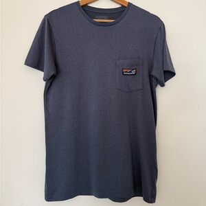 Patagonia Men's Navy Short Sleeve Tee